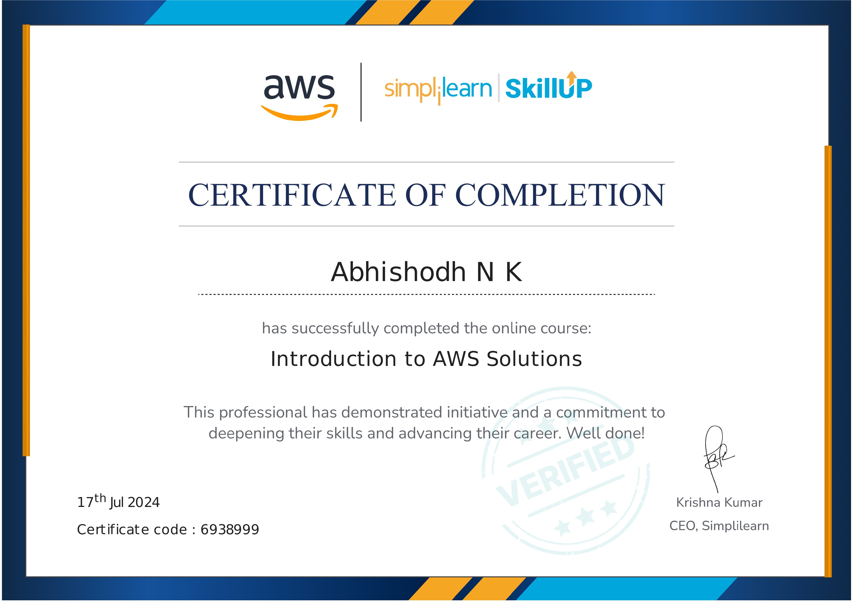 Certification 2
